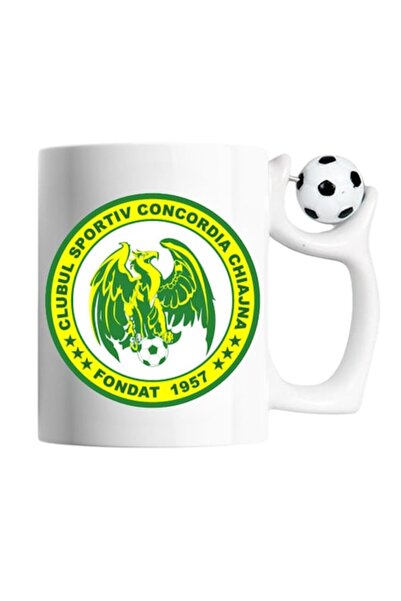 T&M Personalizare Cana cu fotbal - 'Clubul Sportiv Concordia Chiajna', v2, al...