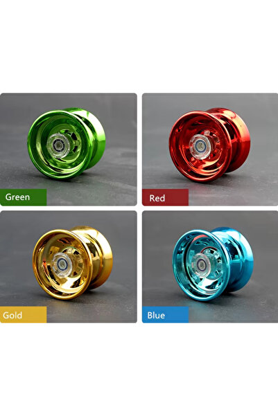 LRS STORE Metal Yoyo Oyuncak Extra Rulmanlı Profesyonel Yo-Yo Oyuncağı Unresp...