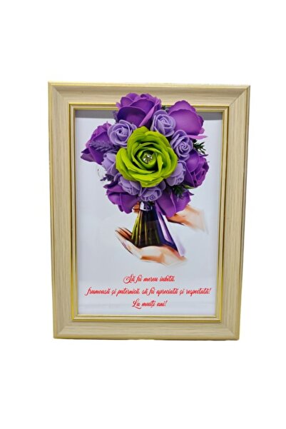 T&M Personalizare Tablou înrămat A4 (30x21 cm) - „Fii mereu iubită, frumoasă ...