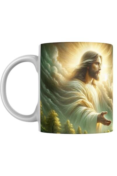 T&M Personalizare Cană personalizată - Isus, albă, 330 ml, v2