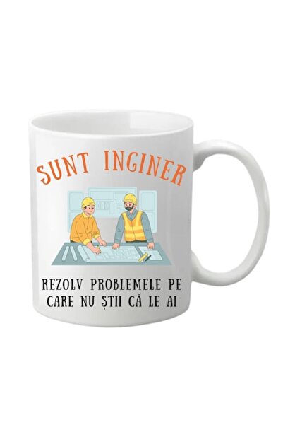 T&M Personalizare Personalized Mug - I'm an Engineer, white, 330 ml, v4