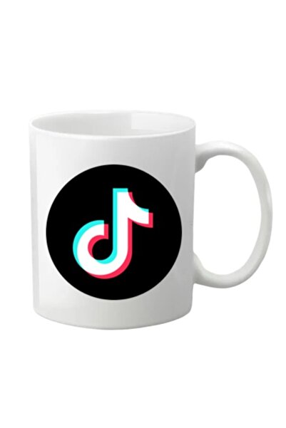 T&M Personalizare Cană personalizată - Tiktok, albă, 330 ml