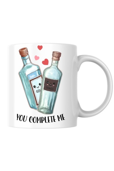 T&M Personalizare Cană personalizată „Mă completezi” v15 (Dragobete/Ziua Îndr...