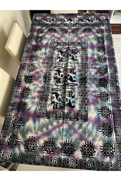 Sobe Hediyelik Batik Rectangular Tablecloth 220X150 cm – Stylish and Ethnic D...