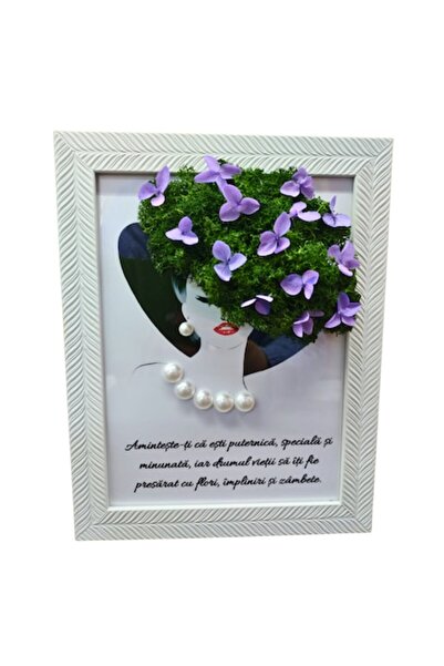 T&M Personalizare Tablou înrămat A4 (30x21 cm) - Reamintește-ți că ești puter...