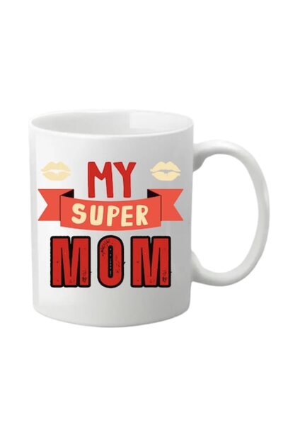 T&M Personalizare Cană personalizată - Supermom, albă, 330 ml, v3