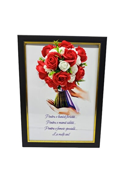 T&M Personalizare Înrămat A4 (30x21 cm) - Pentru bunică sau mamă - v18, trand...