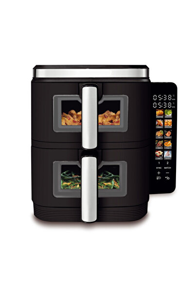 Denx DX4001 Double Electric Fryer 11L 5.5L