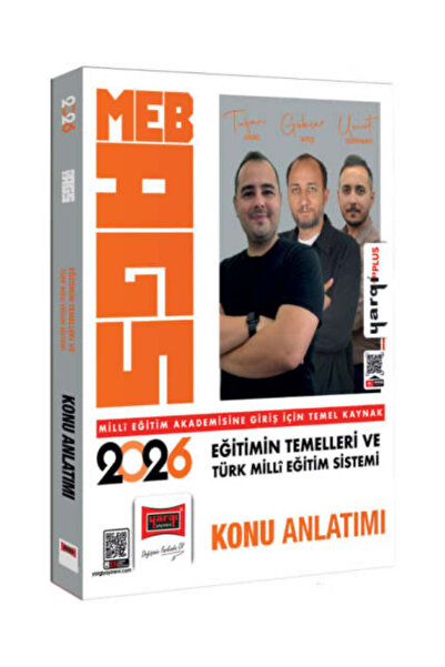 Yargı Yayınları 2026 MEB-AGS Eğitimin Temelleri ve Türk Milli Eğitim Sistemi ...