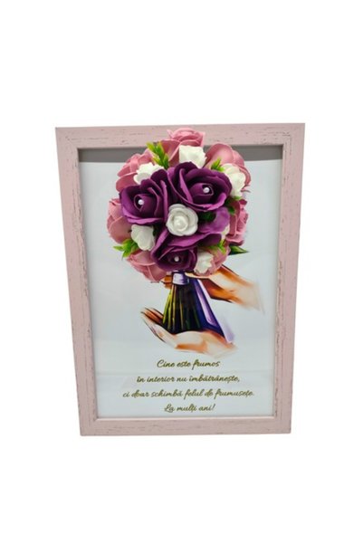 T&M Personalizare Înrămat A4 (30x21 cm) - „Frumusețea interioară nu îmbătrâne...