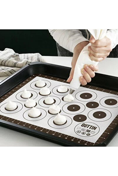 Viejo Valle Covoras din silicon antiaderent pentru copt biscuiti, Quttin, 40x30 cm