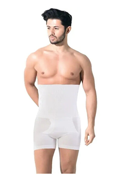 MİSS AYZA İÇTEN GELEN ŞIKLIK Form Angel Men's Shaping / Sculpting Stitch-Free High Waist Belly Hiding Double Corset