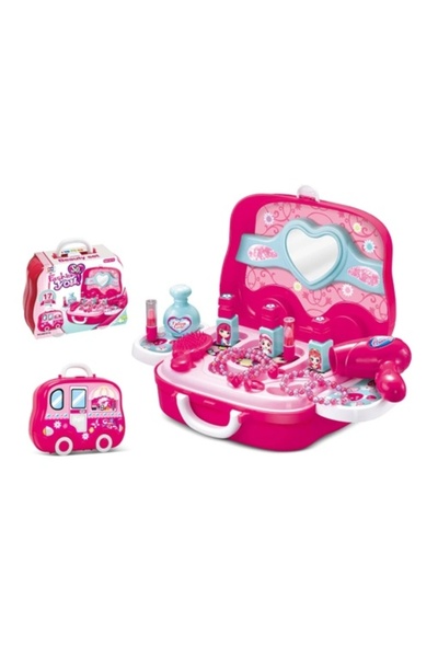 CREATIVE Toy beauty kit, for children 3 years+, 10 x 21 x 27 cm, pink