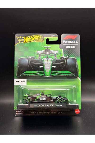 HOT WHEELS PREMIUM FORMULA 1 KICK SAUBER #77