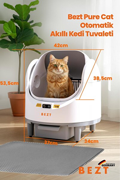 Bezt Pure Cat Otomatik Akıllı Kedi Tuvaleti