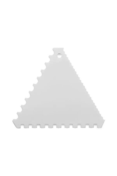 Lacor Triangular modeling scraper for decorating, 11 cm