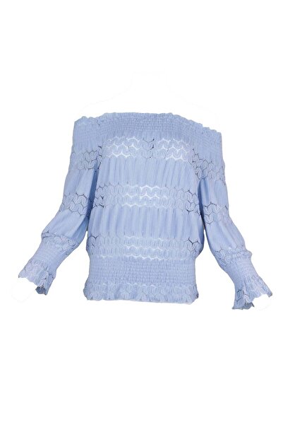 Vero Moda Blouse Nimo Soft Blue - L, Blue, 100% polyester
