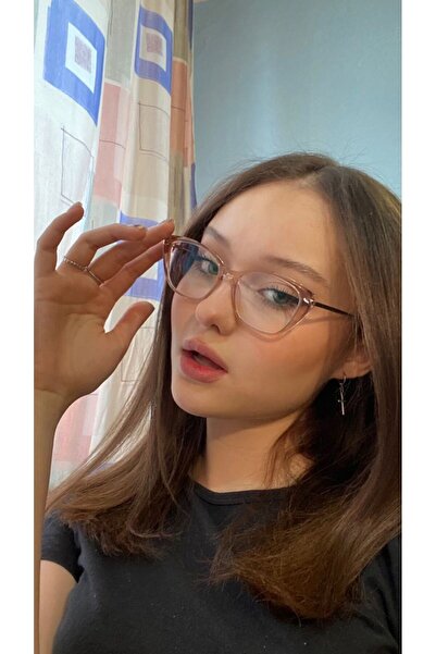 MONAL EYEWEAR Cateye Model Blueblock 55 Ekartman Protects and Soothes Eyes Prescription Glass Can Be Fitted Optical Compatibility