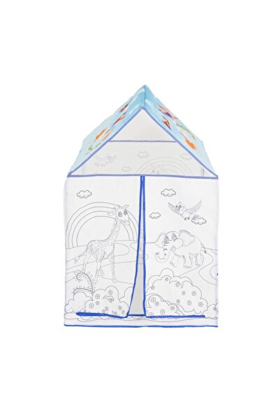 Moni Toys Children's coloring house - easy to assemble, with markers included, 3 years+