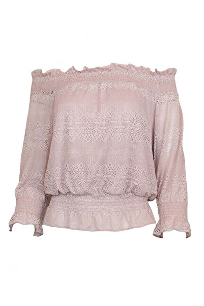 Vero Moda Bluză Thunder Pink - M, Roz, nailon 89.8%, spandex 10.2%