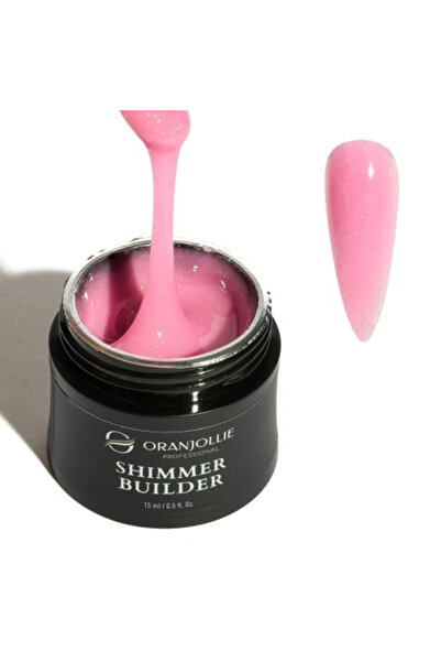 Oranjollie Professional Shimmer Builder Gel Candy Shimmer 15g Oranjollie