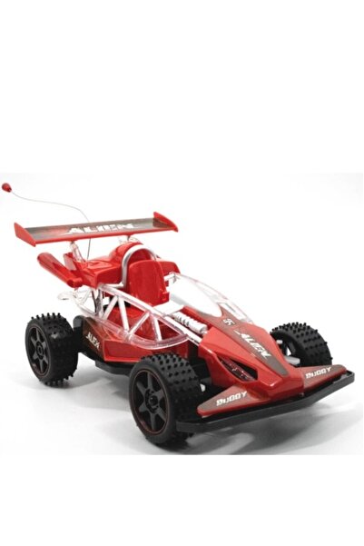 CREATIVE Masinuta de jucarie, cu telecomanda, faruri iluminate, tip Buggy, scara 1:18, 25 cm lungime, rosu-al