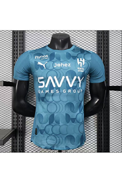 undefined تيشيرت مكون من قطعة لفريق الهلال الثالث (نسخة الأعبين )لموسم 2025-2026