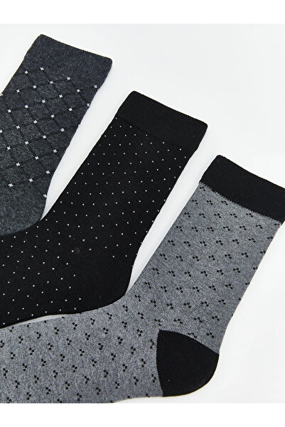 LC Waikiki Lcw Accessories Mixed Pattern Men's Socks 5-Piece