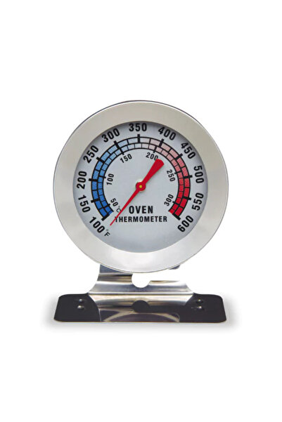 Lacor Analogue stainless steel oven thermometer with foot, 50-300ºC