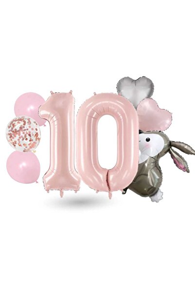 DÜVENCİ TİCARET Tavşan folyo balonlu yaş balon set