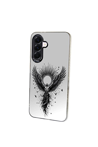 PrintiFy Wingman Designed Metallic Look Matte Silicone Case Compatible with Samsung Galaxy A56