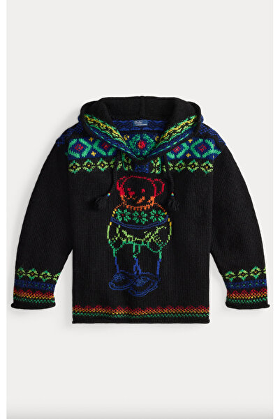Polo Ralph Lauren Polo Bear Wool Hooded Jumper