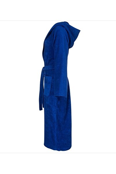 HIZSOY TEKSTİL Γυναικείο / Ανδρικό μπουρνούζι Lux με κουκούλα 100% βαμβάκι