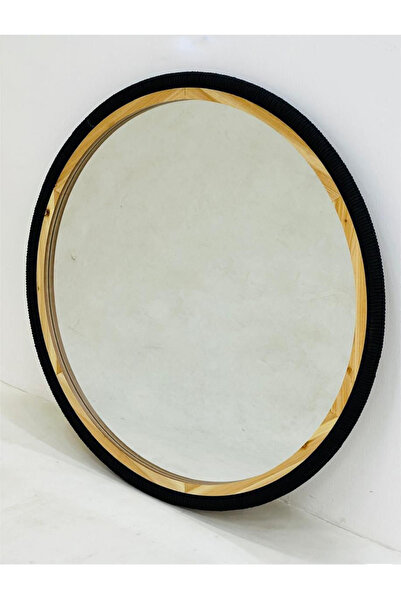 DEC26 Elegant and modern wooden frame mirrors, size 100*100 cm