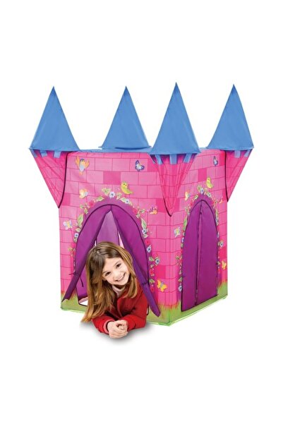 eDebara Pink Princess Castle Children's Play Tent – ​​foldable, easy to assemble, 3 years+