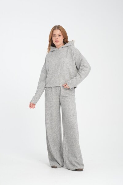 Store Thessaloniki Fabric Short Cut Sweatshirt - Hooded Comfortable Fit