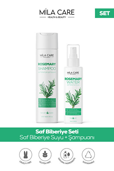 Mila Care Health&Beauty Biberiye Saç Bakım Seti