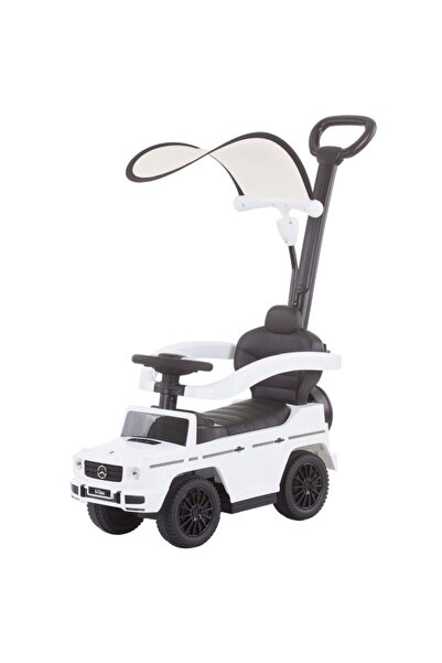 Chipolino Mercedes G350 white pushchair with handle and canopy