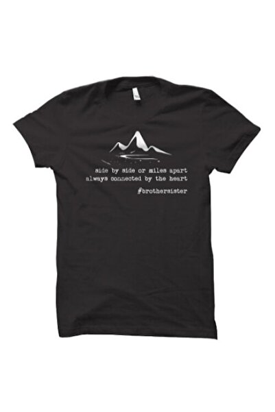 Tricou Destept Tricou personalizat frate și soră, negru, 3XL