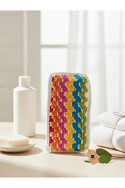 miraluni مقشر ملون للوجه والجسم |   منشفة استحمام لتنقية البشرة - تأثير تدليك...