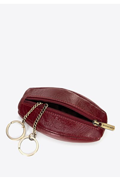 Wittchen Women's Leather Key Case Soft Red Leather
