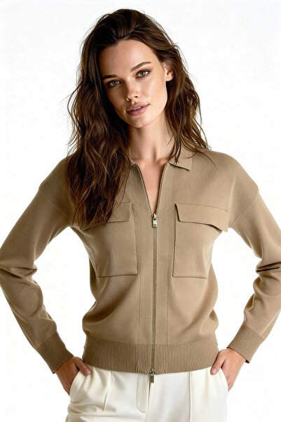 UTOPIAN Çelik Örgü Triko Hırka