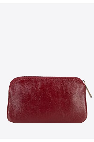 Wittchen Women's Leather Key Case with Logo Red Leather
