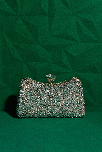 Çanta Trend GEANTĂ DE SEARĂ CU PIETE MARI (Pietele sunt pe ambele părți)