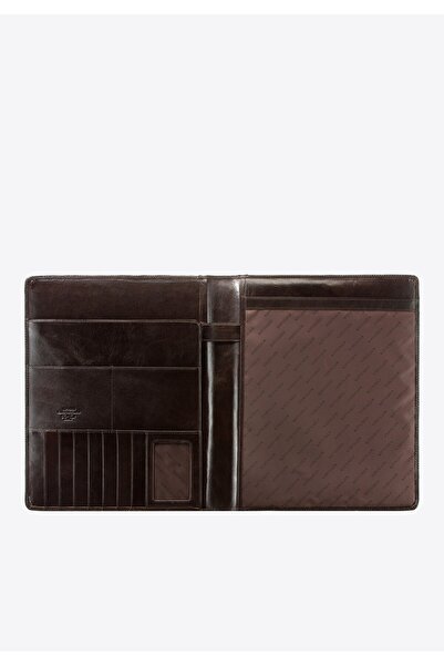 Wittchen Men's Classic Medium Brown Leather Briefcase