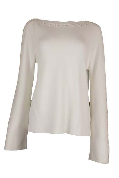 ONLY Almums White Blouse - XXL, White, 63% viscose, 37% nylon