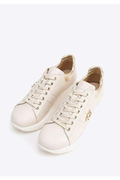 Wittchen Teniși de damă din piele, bej, piele