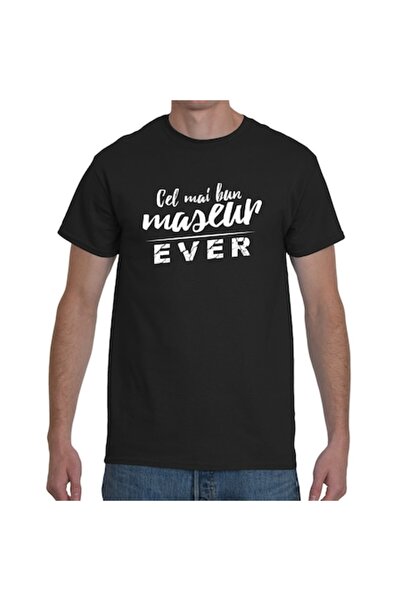 Tricou Destept Tricou personalizat „Cel mai bun maseur din toate timpurile”, ...