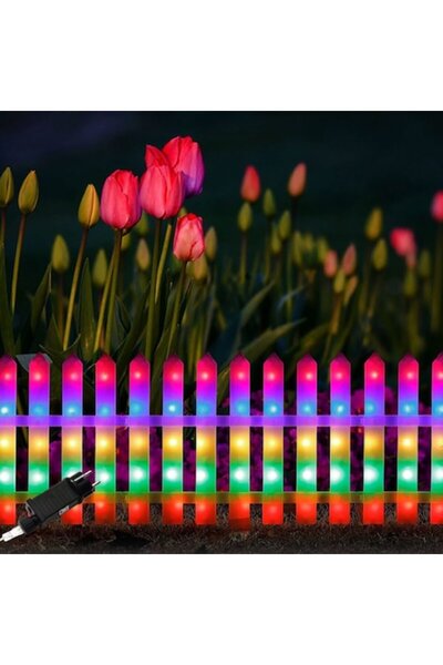 OEM Gard decorativ cu LED-uri, interconectabil, drept, 3 m, 280 LED-uri, 8 mo...