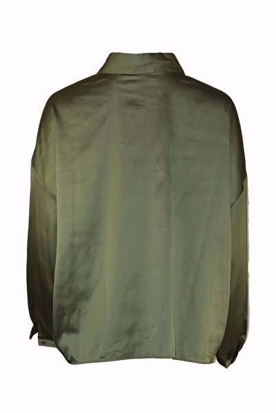 ONLY Vedera Dark Green Blouse - S, Dark Green, Polyester 96% Spandex 4%